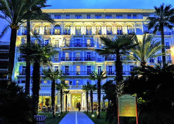 Bleues Royal Westminster Hotel Mentone